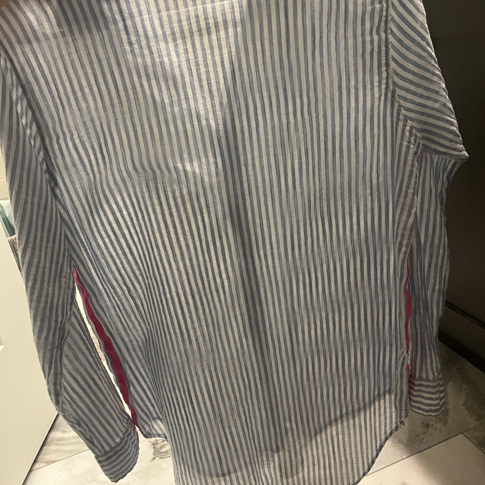 Sundry Evereve Pop Stripe Button Down - image 3